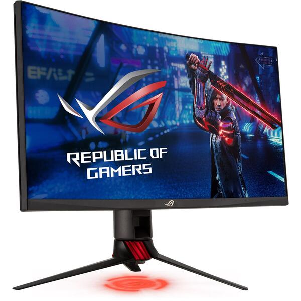 Monitor LED Asus ROG Strix XG27WQ Curbat 27 inch QHD 144Hz, 1ms, HDR400, Negru