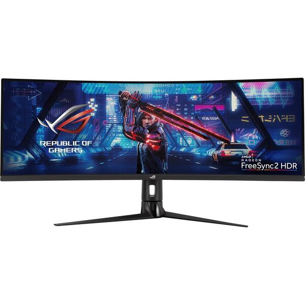 Monitor LED Asus ROG Strix XG43VQ Curbat 43.4 inch UHD+ 120Hz, HDR400, Negru