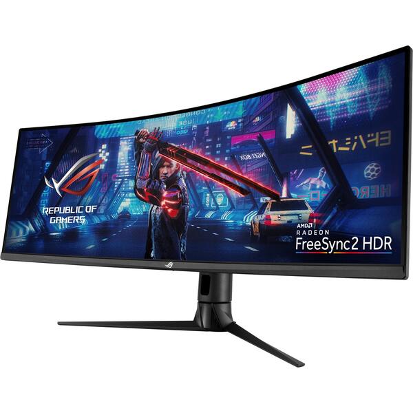 Monitor LED Asus ROG Strix XG43VQ Curbat 43.4 inch UHD+ 120Hz, HDR400, Negru