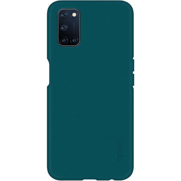 Oppo A72 / A52 Capac protectie spate "Silicone Cover" Verde