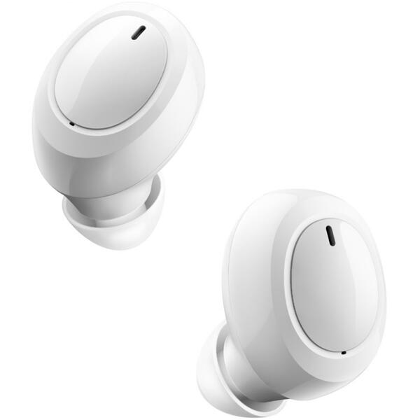 Casca Bluetooth Oppo Enco W11, tip In-Ear, Alb