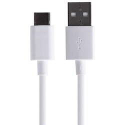 Cablu date incarcare - USB Type-C, DL143, lungime 1 m, Alb