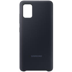 Capac protectie spate Silicone Cover Negru pentru Galaxy A51