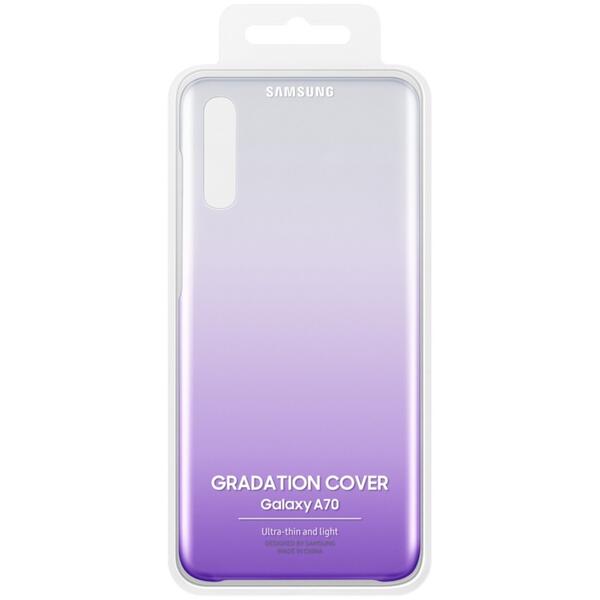 Samsung Capac protectie spate Gradation Violet pentru Galaxy A70 2019
