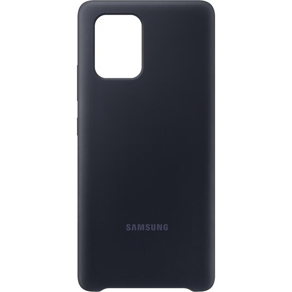 Samsung Capac protectie spate Silicone Cover Negru pentru Galaxy S10 Lite