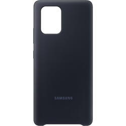 Capac protectie spate Silicone Cover Negru pentru Galaxy S10 Lite