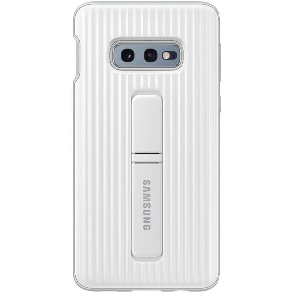 Samsung Capac protectie spate Protective Standing, Alb pentru Galaxy S10e