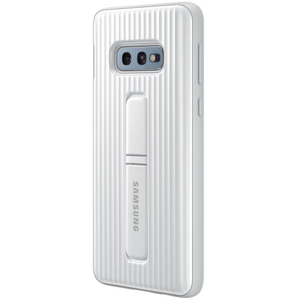 Samsung Capac protectie spate Protective Standing, Alb pentru Galaxy S10e