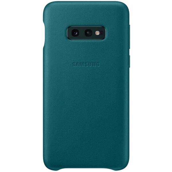 Samsung Capac protectie spate Leather Cover Verde pentru Galaxy S10e