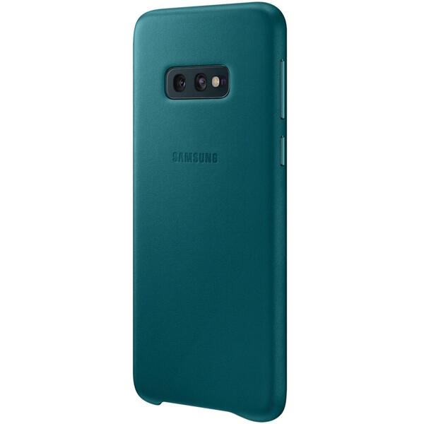 Samsung Capac protectie spate Leather Cover Verde pentru Galaxy S10e