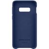 Samsung Capac protectie spate Leather Cover Bleumarin pentru Galaxy S10e