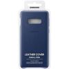Samsung Capac protectie spate Leather Cover Bleumarin pentru Galaxy S10e