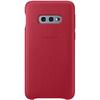 Samsung Capac protectie spate Leather Cover Rosu pentru Galaxy S10e