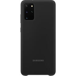 Capac protectie spate Silicone Cover Negru pentru Galaxy S20 Plus