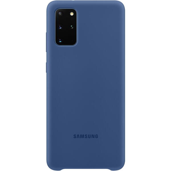 Samsung Capac protectie spate Silicone Cover Bleumarin pentru Galaxy S20 Plus