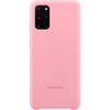 Samsung Capac protectie spate Silicone Cover Roz pentru Galaxy S20 Plus