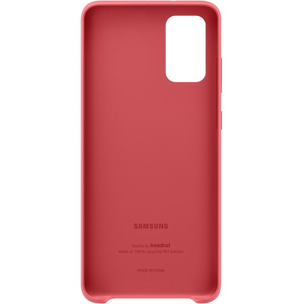 Samsung Capac protectie spate Kvadrat Cover Rosu pentru Galaxy S20 Plus