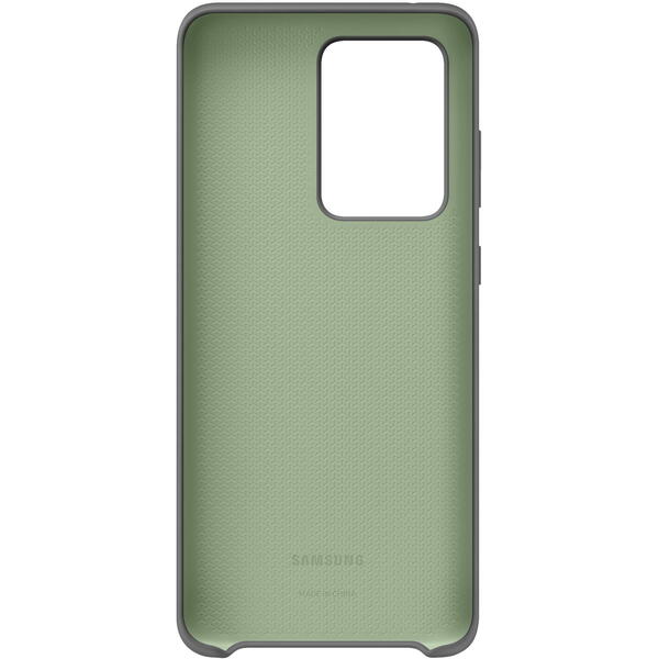 Samsung Capac protectie spate Silicone Cover Gri pentru Galaxy S20 Ultra