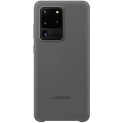 Capac protectie spate Silicone Cover Gri pentru Galaxy S20 Ultra