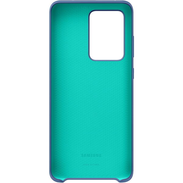 Samsung Capac protectie spate Silicone Cover Bleumarin pentru Galaxy S20 Ultra