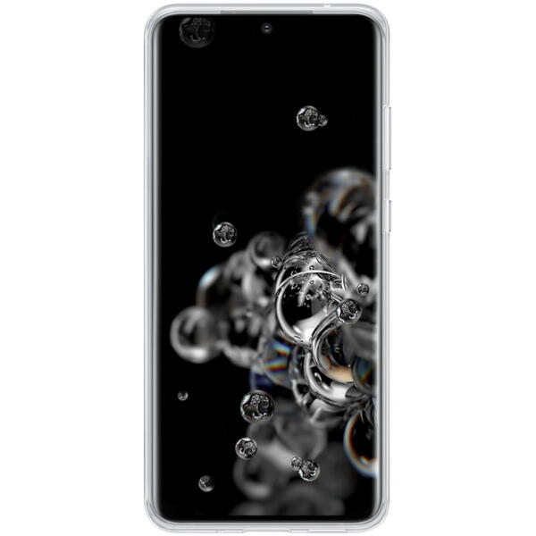 Samsung Capac protectie spate Clear Cover Transparent pentru Galaxy S20 Ultra