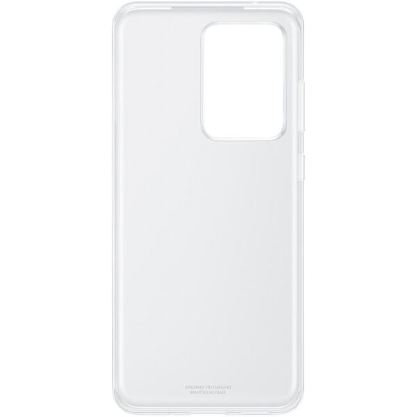 Samsung Capac protectie spate Clear Cover Transparent pentru Galaxy S20 Ultra