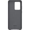 Samsung Capac protectie spate Leather Cover Gri pentru Galaxy S20 Ultra