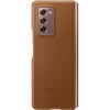 Samsung Capac protectie spate Leather Cover Maro pentru Galaxy Z Fold 2