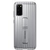 Samsung Capac protectie spate Protective Standing, Argintiu pentru Galaxy S20