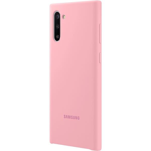 Samsung Capac protectie spate Silicone Cover, Roz pentru Galaxy Note 10