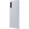 Samsung Capac protectie spate Silicone Cover, Argintiu pentru Galaxy Note 10