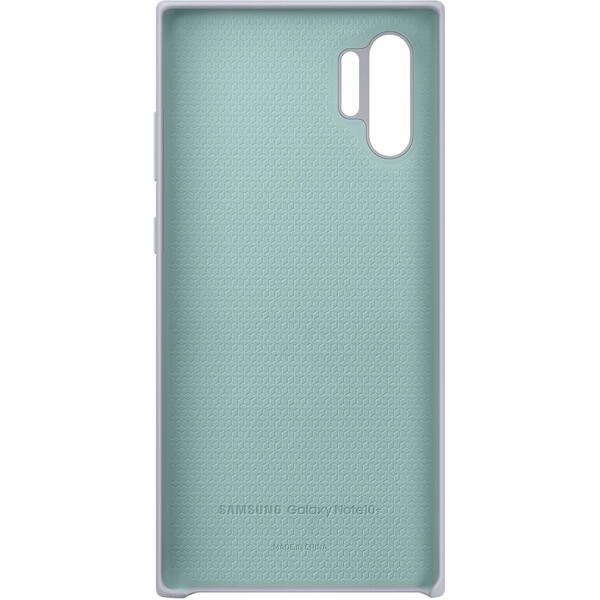 Samsung Capac protectie spate Silicone Cover, Argintiu pentru Galaxy Note 10 Plus