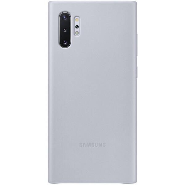 Samsung Capac protectie spate Leather Cover, Gri pentru Galaxy Note 10 Plus