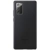 Samsung Capac protectie spate Leather Cover, Negru pentru Galaxy Note 20