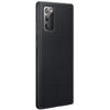 Samsung Capac protectie spate Leather Cover, Negru pentru Galaxy Note 20
