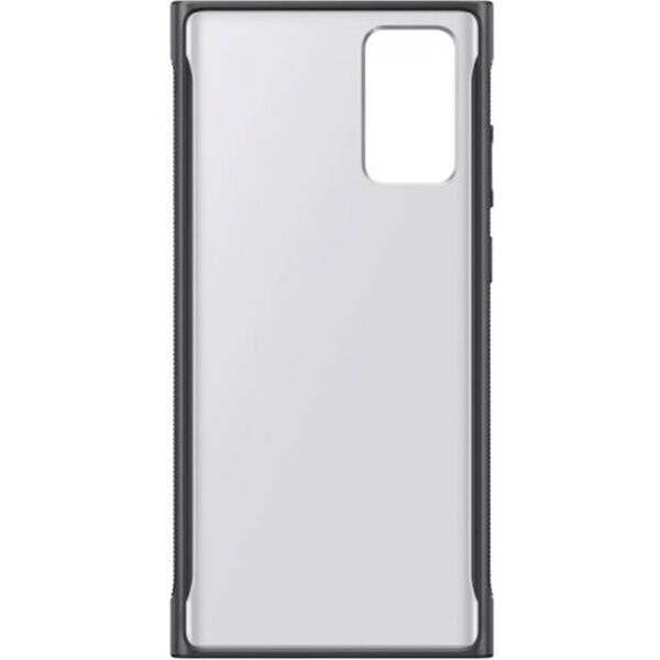 Samsung Capac protectie spate Clear Protective Cover, Negru pentru Galaxy Note 20