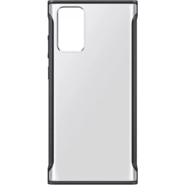 Samsung Capac protectie spate Clear Protective Cover, Negru pentru Galaxy Note 20