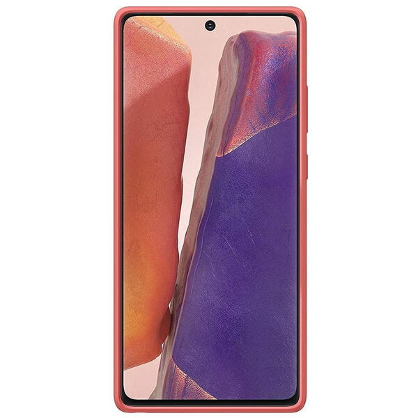 Samsung Capac protectie spate Kvadrat Cover Rosu pentru Galaxy Note 20