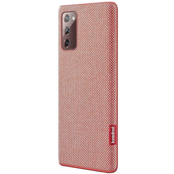 Samsung Capac protectie spate Kvadrat Cover Rosu pentru Galaxy Note 20