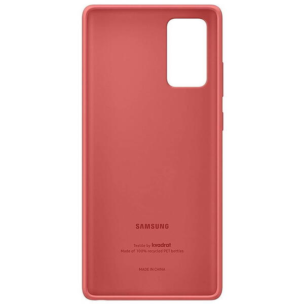 Samsung Capac protectie spate Kvadrat Cover Rosu pentru Galaxy Note 20