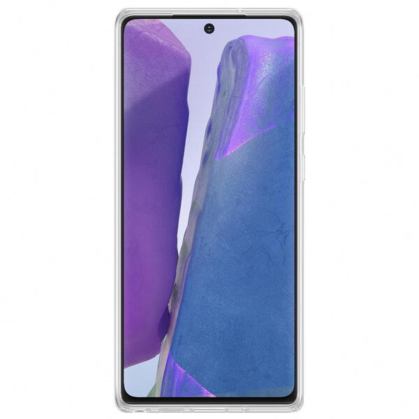 Samsung Capac protectie spate Clear Cover Transparent pentru Galaxy Note 20