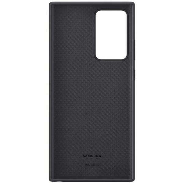 Samsung Capac protectie spate Silicone Cover, Negru pentru Galaxy Note 20 Ultra
