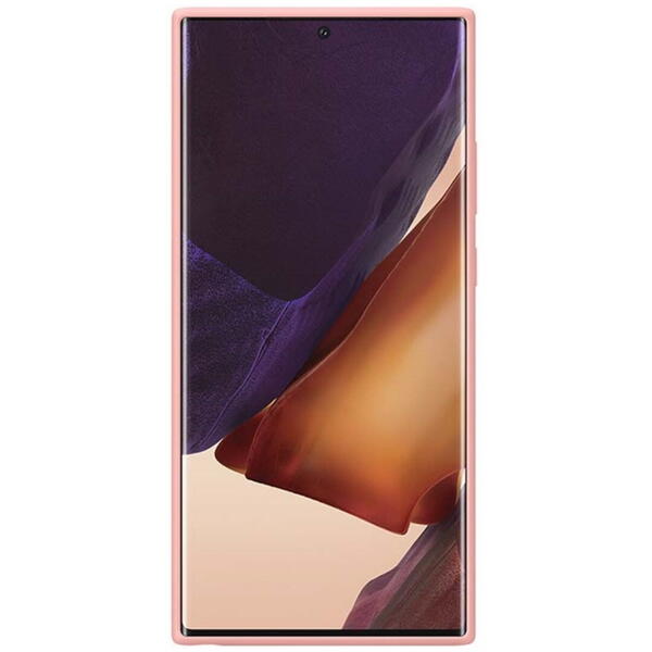 Samsung Capac protectie spate Silicone Cover, Maro Copper pentru Galaxy Note 20 Ultra