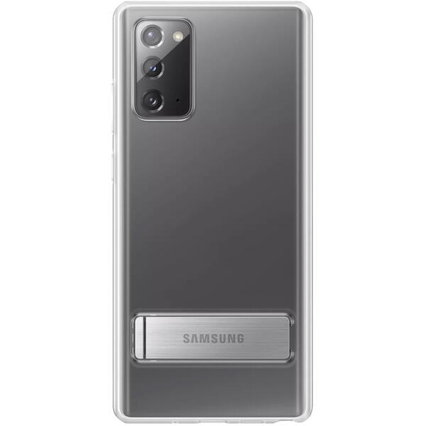 Samsung Capac protectie spate Clear Standing Transparent pentru Galaxy Note 20