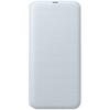 Samsung Husa tip Flip Wallet, Alb pentru Galaxy A50 2019