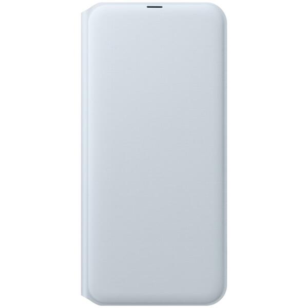 Samsung Husa tip Flip Wallet, Alb pentru Galaxy A50 2019
