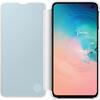Samsung Husa Flip tip Clear View Cover Alb pentru Galaxy S10e