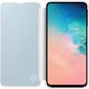 Samsung Husa Flip tip Clear View Cover Alb pentru Galaxy S10e