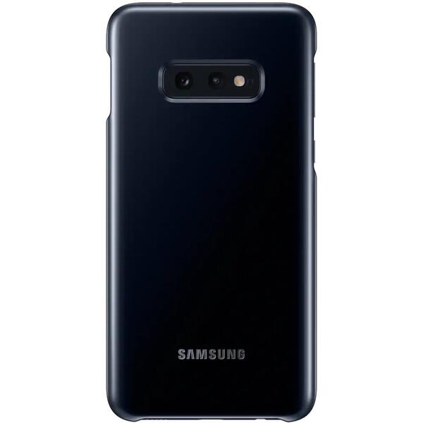 Samsung Capac spate tip LED Cover (NFC powered back cover) Negru pentru Galaxy S10e