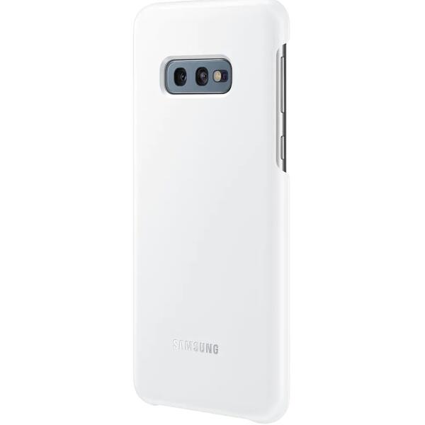 Samsung Capac spate tip LED Cover (NFC powered back cover) Alb pentru Galaxy S10e